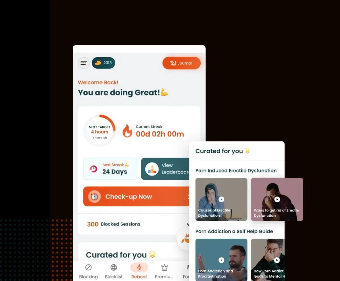 BlockerX app dashboard